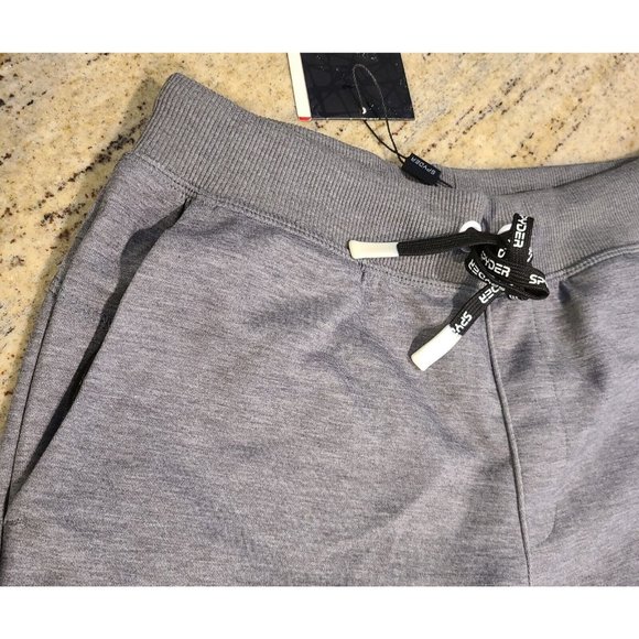 New Size Small Spyder Active Proweb Soft Shell Shorts Gray Drawstring - Picture 3 of 12